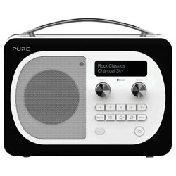 Pure Evoke D4 Mio DAB/FM Bluetooth Radio Charcoal